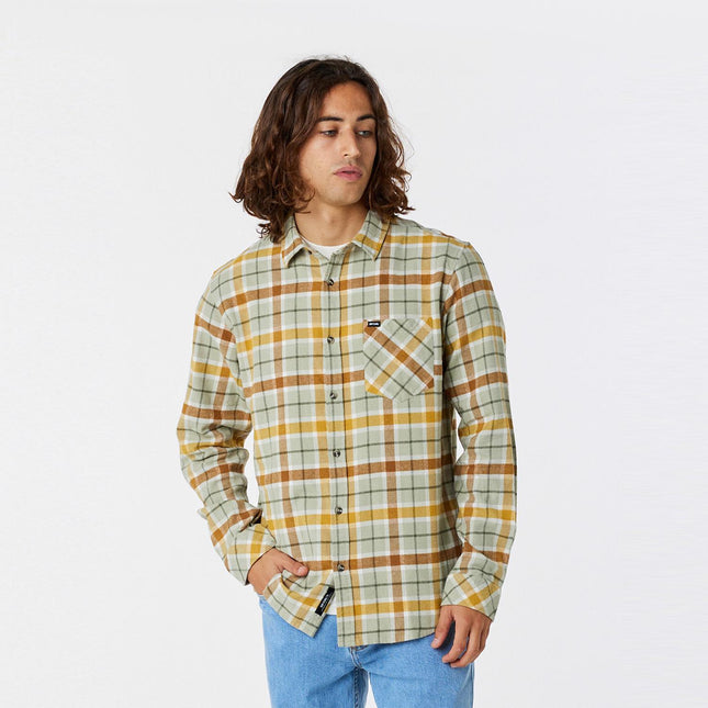 Rip Curl Checked In Flannel  Sage