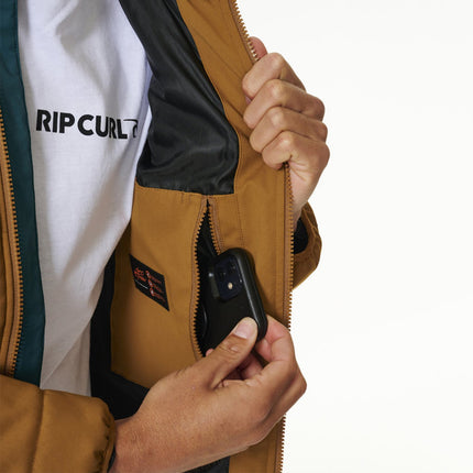 Rip Curl Anti Series Ridge Jacket  Gold