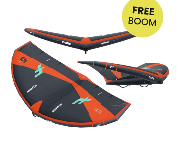 F-one Strike V4 with Free Carbon Boom – Natural High Surfshop