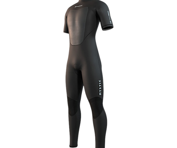 Mystic Brand 3/2 Back Zip Shortarm Flatlock Black – Natural High Surfshop