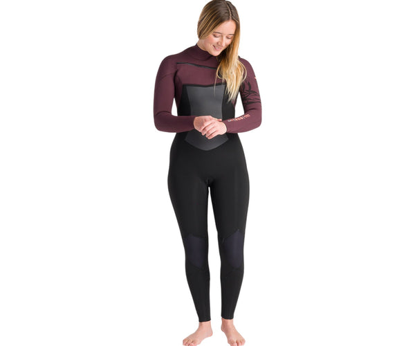 C-Skins NuWave ReWired 5/4 Womens GBS Front Zip Steamer – Natural High Surfshop
