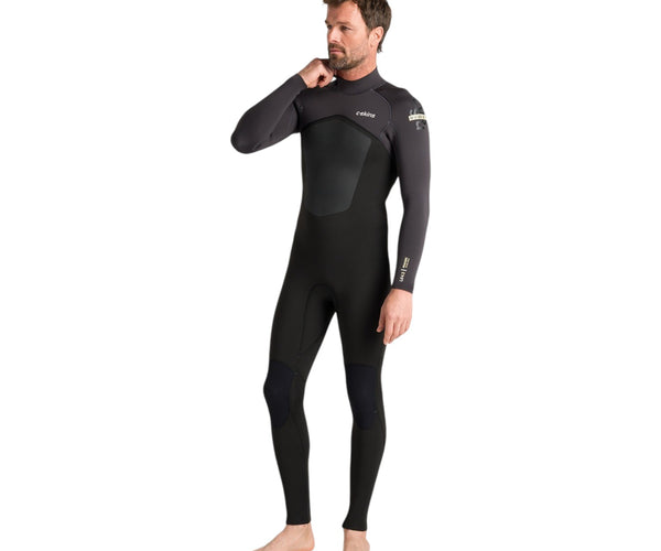 C-Skins NuWave Legend 4/3 Men GBS Back Zip Steamer – Natural High Surfshop