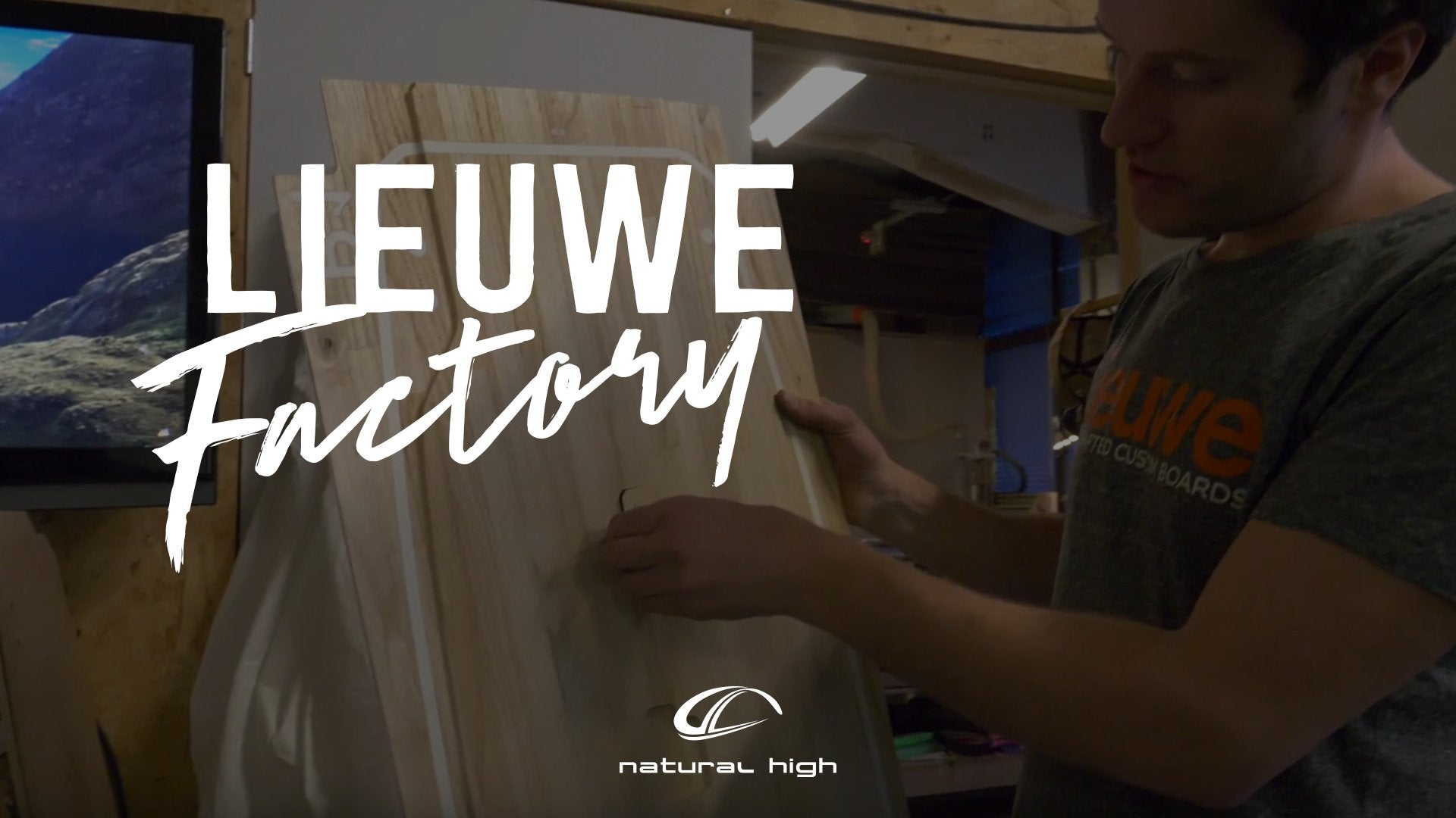 Natural High at Lieuwe Boards factory