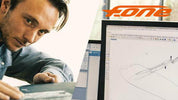 F-ONE Foil designer at the Brouwersdam!