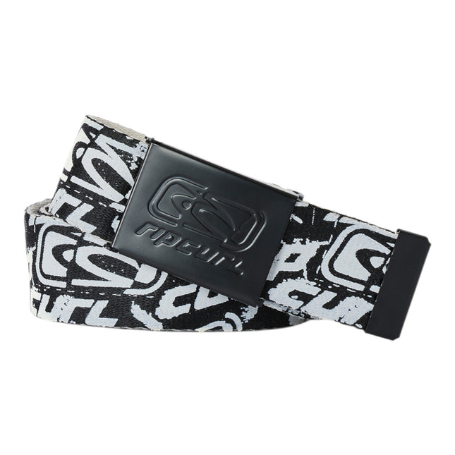 Rip Curl Archive Revo Webbing Belt Black/White