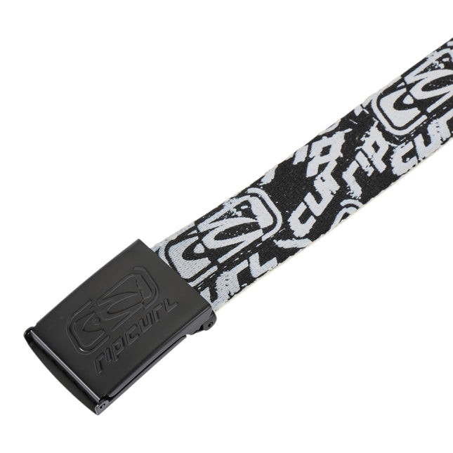 Rip Curl Archive Revo Webbing Belt Black/White