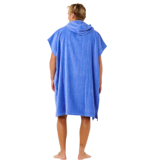 Rip Curl Logo Hooded Towel Blue Haze