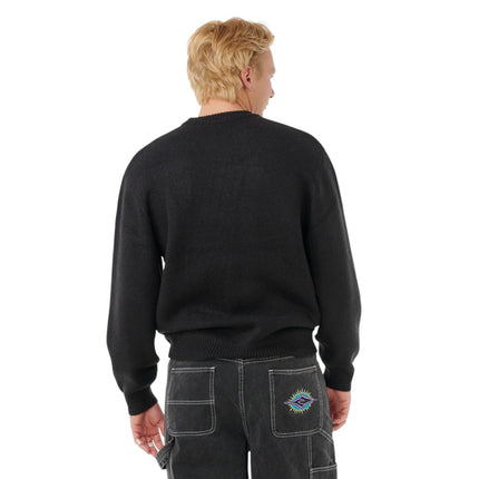 Rip Curl Medina Script Crew Black