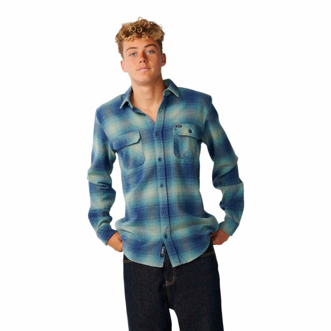 Rip Curl Classic Surf Count Flannel Blue