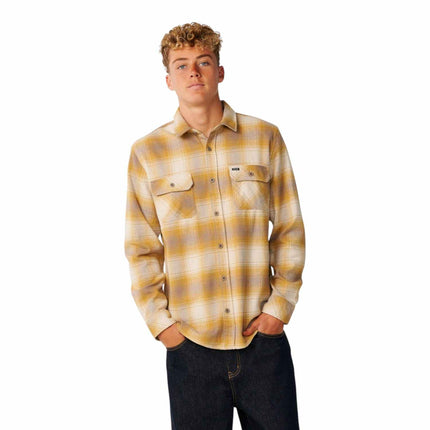 Rip Curl Classic Surf Count Flannel Yellow