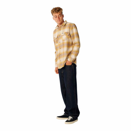 Rip Curl Classic Surf Count Flannel Yellow
