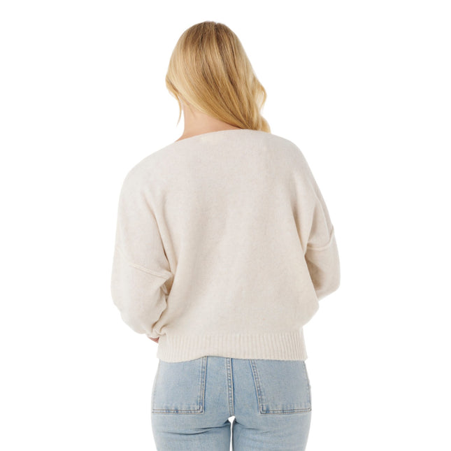 Rip Curl Emily Sweater Ecru Marle