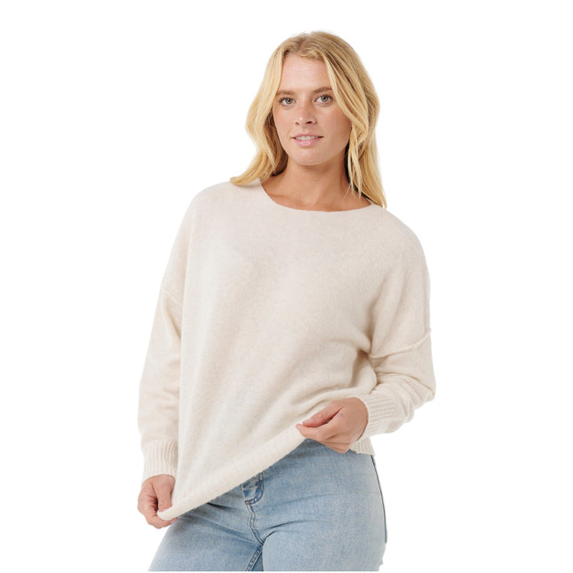 Rip Curl Emily Sweater Ecru Marle