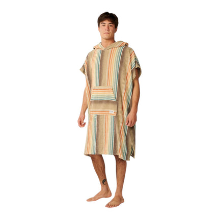 Rip Curl Classic Surf Hooded Towel Khaki Sand