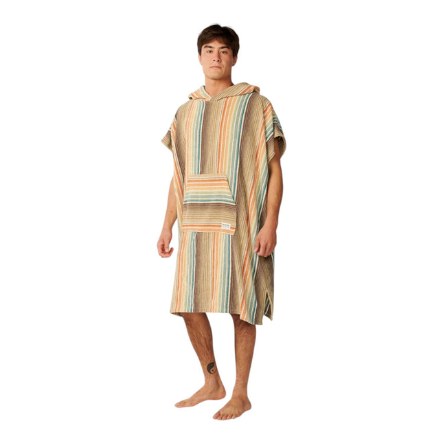 Rip Curl Classic Surf Hooded Towel Khaki Sand