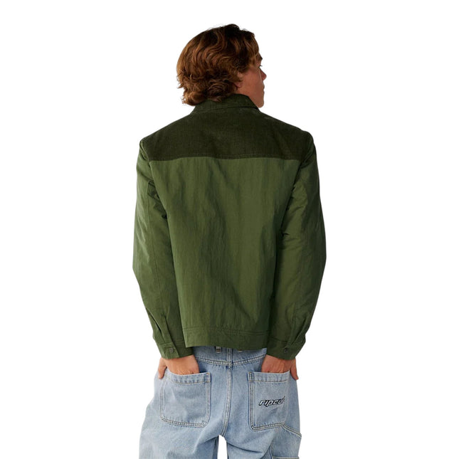 Rip Curl Classic Surf Cord Puffer Jacke Dark Olive