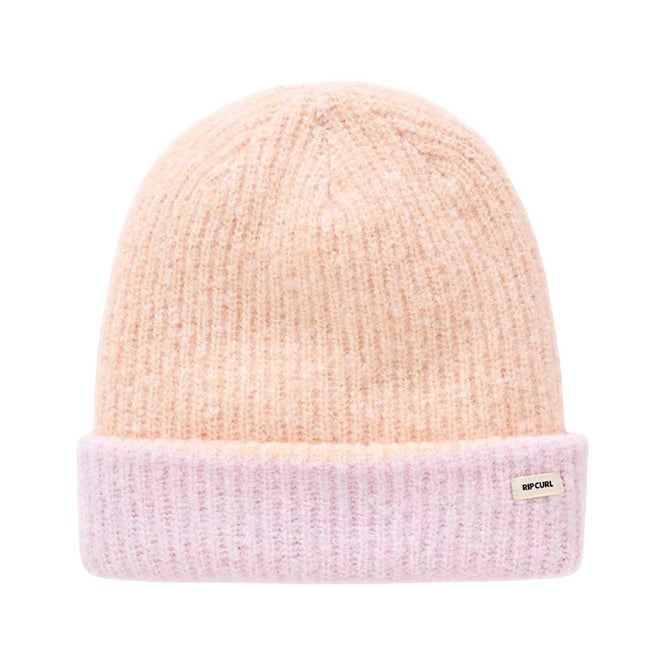 Rip Curl 2 Tone Ribbed Reg Beanie Lilac/Plum