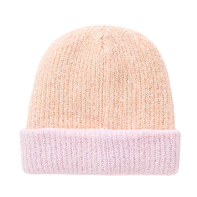 Rip Curl 2 Tone Ribbed Reg Beanie Lilac/Plum