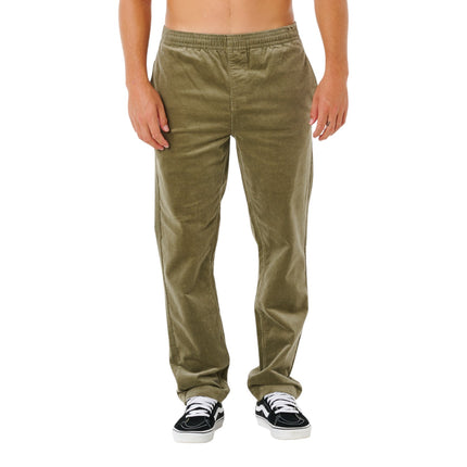 Rip Curl Classic Surf Cord Beach Pants Surplus Green