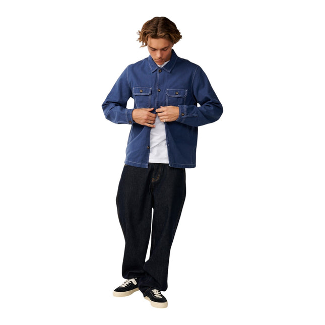 Rip Curl Premium Surf Anyday Shacket Light Navy