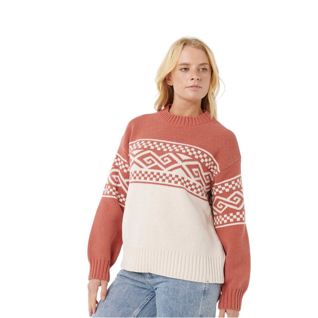 Rip Curl Cosmic Kiss Sweater Brick