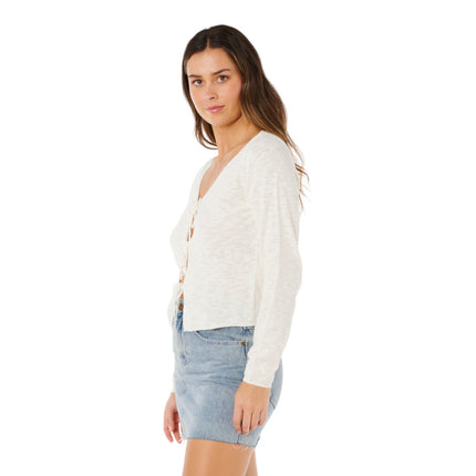 Rip Curl Pacific Knit Cardi White