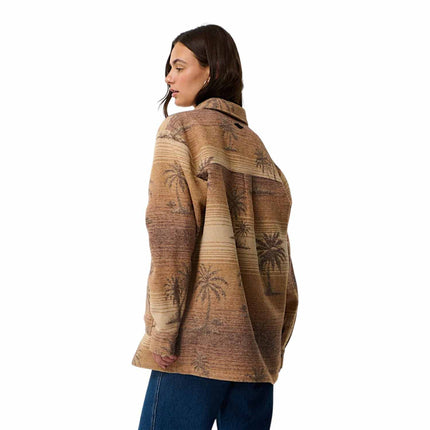 Rip Curl Retro Swell Jacquard Shacket Multi