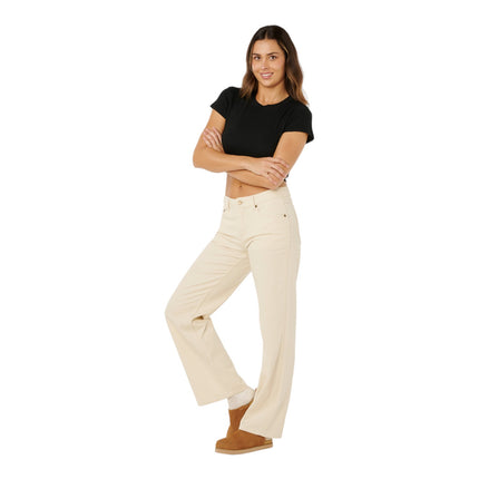 Rip Curl Aggie Relaxed Jeans Bone
