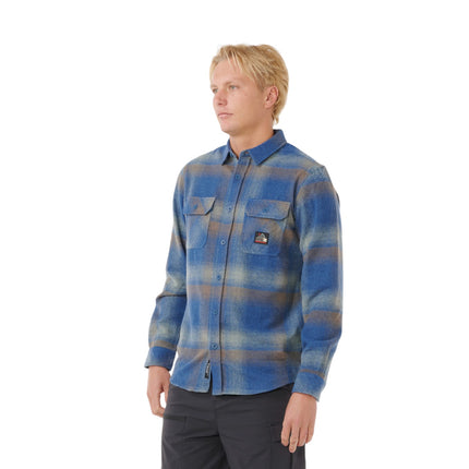 Rip Curl Search Wool Flannel Light Navy