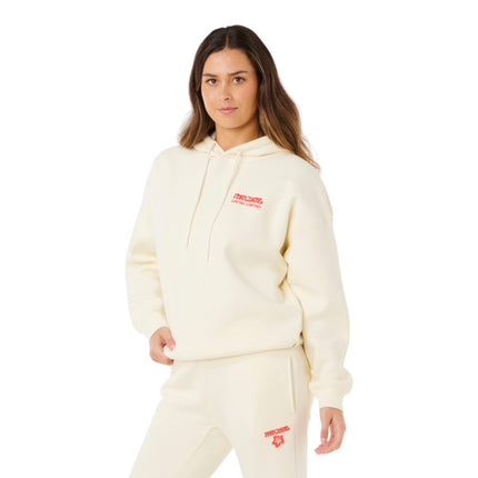 Rip Curl Surf Puff Heritage Hoodie Cayenne
