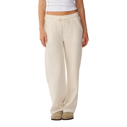 Rip Curl Cala Nights Textured Pants Natural