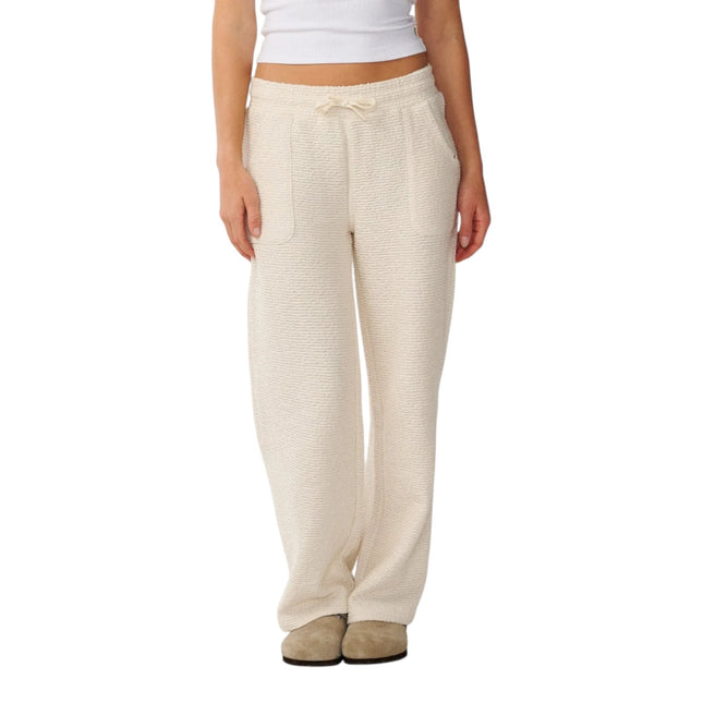 Rip Curl Cala Nights Textured Pants Natural