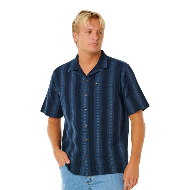 Rip Curl Classic Surf Weaver S/S Shirt Dark Navy