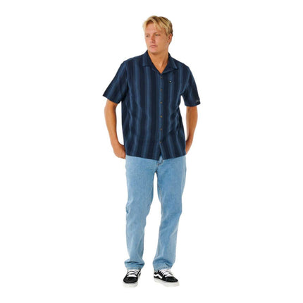Rip Curl Classic Surf Weaver S/S Shirt Dark Navy