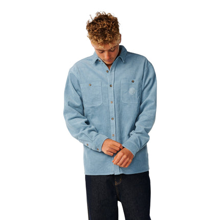 Rip Curl Premium Surf Cord L/S Shirt Citadel Blue