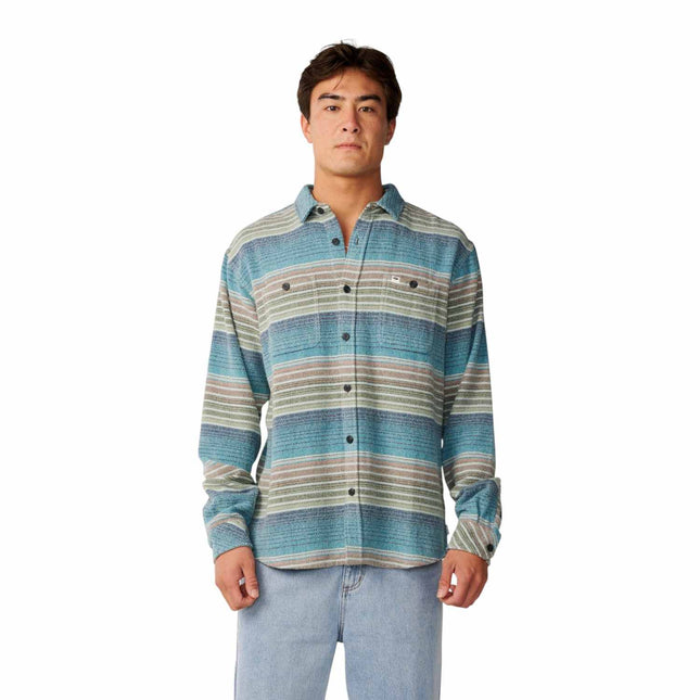Rip Curl Classic Surf Baja Flannel Dusty Jade