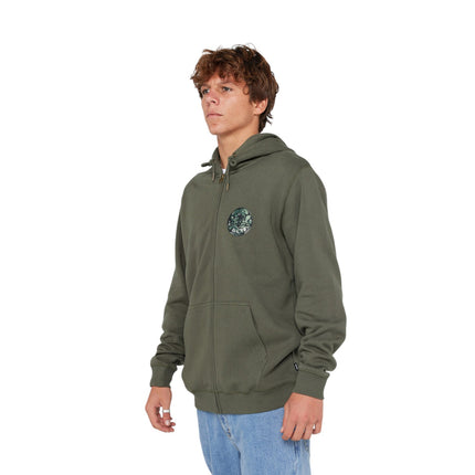 Rip Curl Wettie Passage Icon Zip Thru Cactus Green