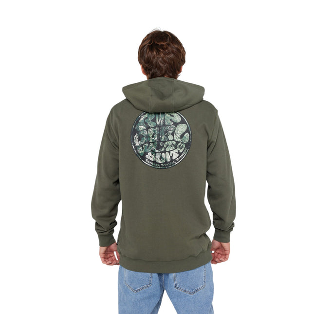 Rip Curl Wettie Passage Icon Zip Thru Cactus Green