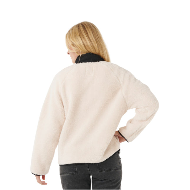 Rip Curl Shore Break Polar Fleece Off White/Black