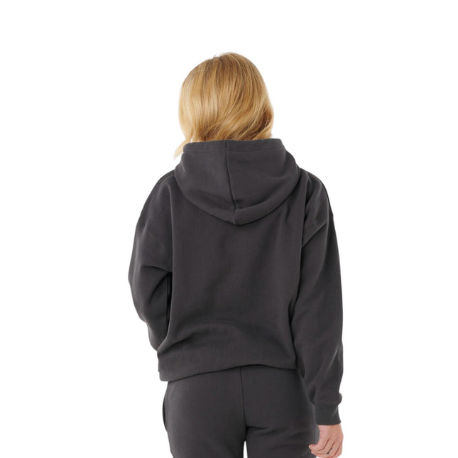 Rip Curl Varsity Hoodie Washed Black