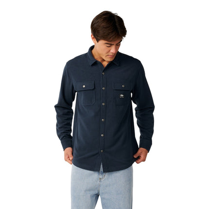 Rip Curl Sessions Polar Fleece Shirt Dark Navy