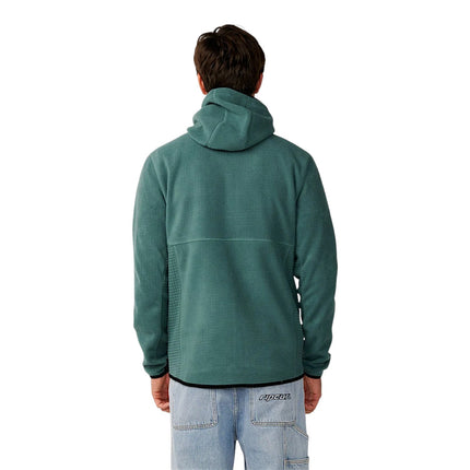 Rip Curl Departed Polar Fleece Zip Through Muted Green