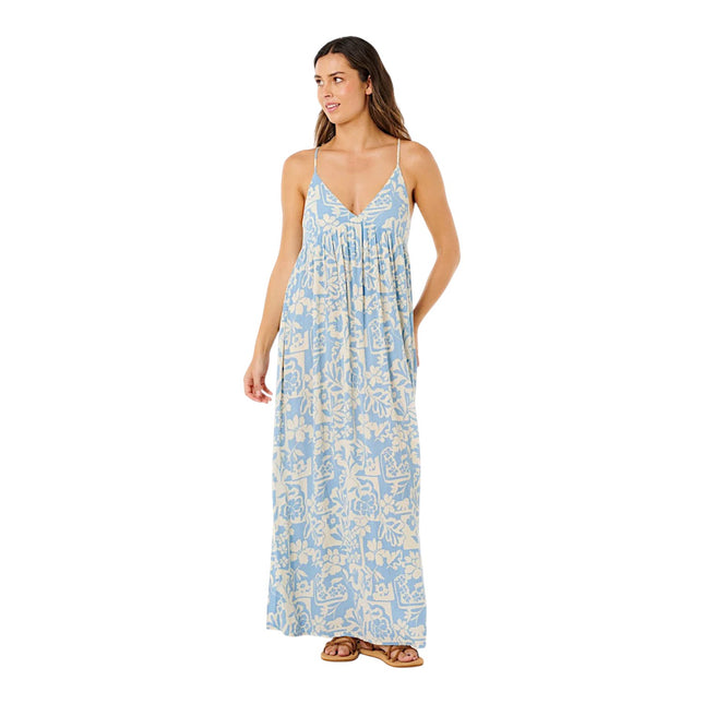 Rip Curl Party Pack Maxi Dress Blue