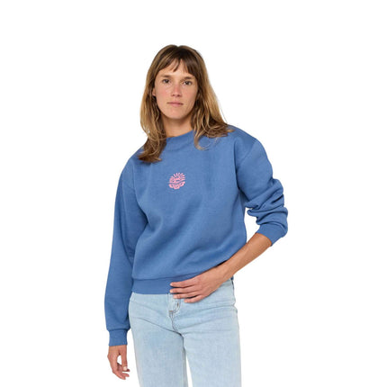 Rip Curl Icons Of Surf Relaxed Crew Moonlight Blue