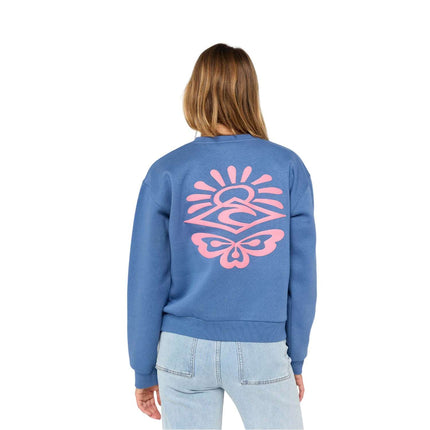 Rip Curl Icons Of Surf Relaxed Crew Moonlight Blue
