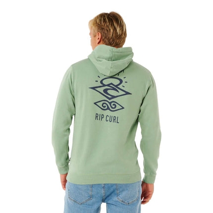 Rip Curl Search Icon Hoodie Aloe