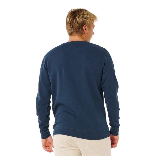 Rip Curl Pacific Rinse Patch Crew Dark Navy