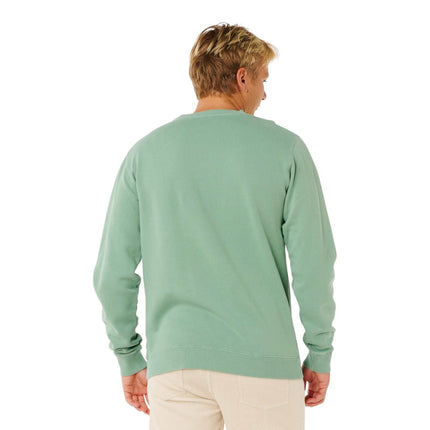 Rip Curl Pacific Rinse Patch Crew Aloe