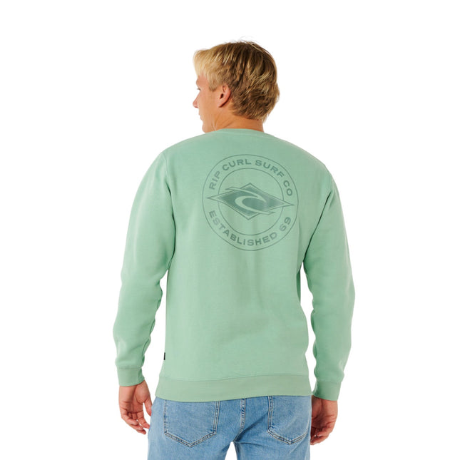 Rip Curl Stapler Crew Aloe