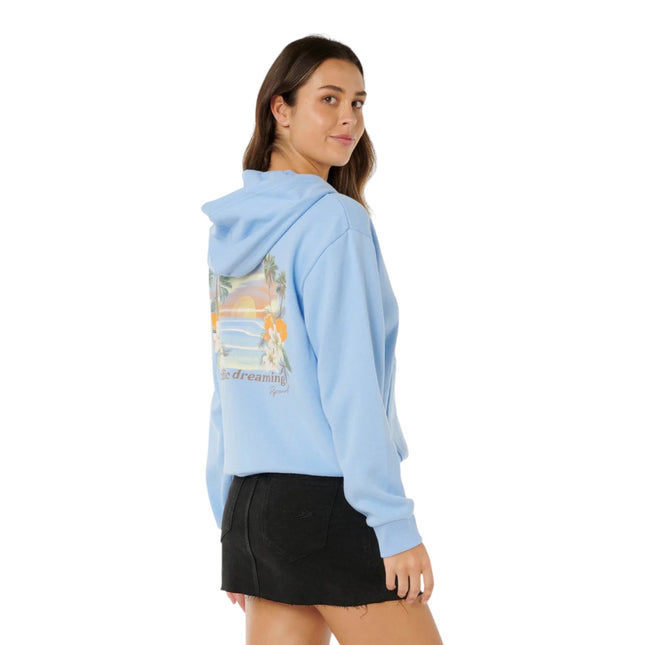Rip Curl Poolside Zip Through Relaxed Hood